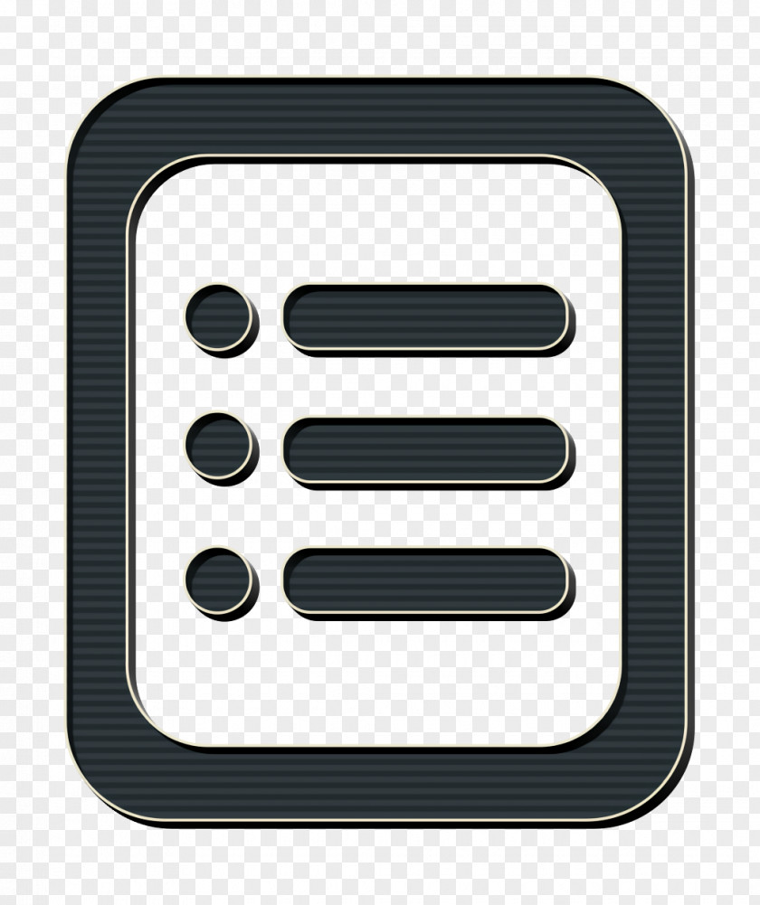 Rectangle Settings Icon Categories Configuration Document PNG
