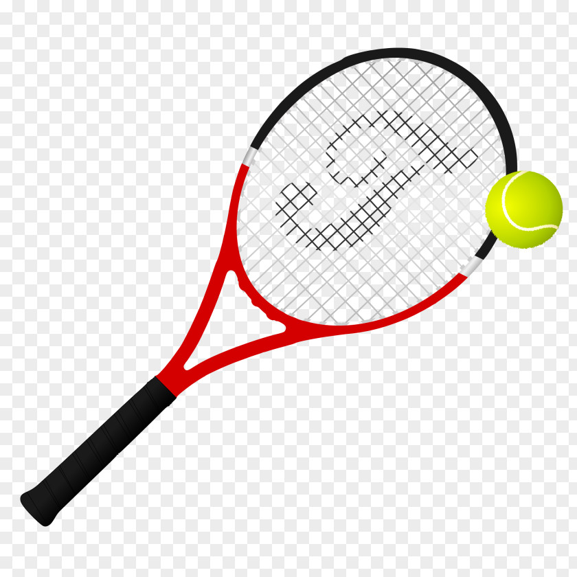 Tennis Racket Vector Material Strings Wilson ProStaff Original 6.0 Rakieta Tenisowa PNG