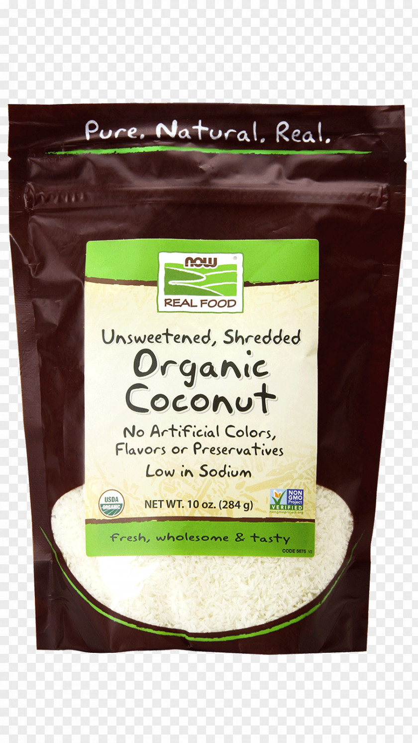 Shredded Coconut Organic Food Raw Foodism Water PNG