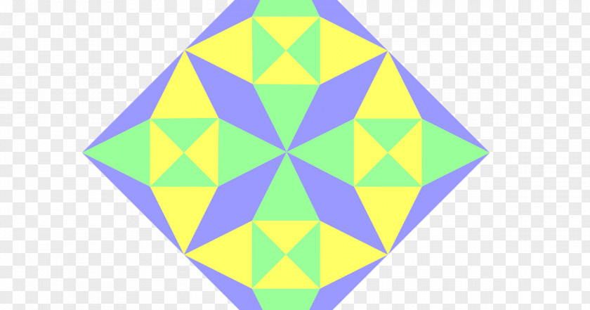 Triangle Point Symmetry Pattern PNG