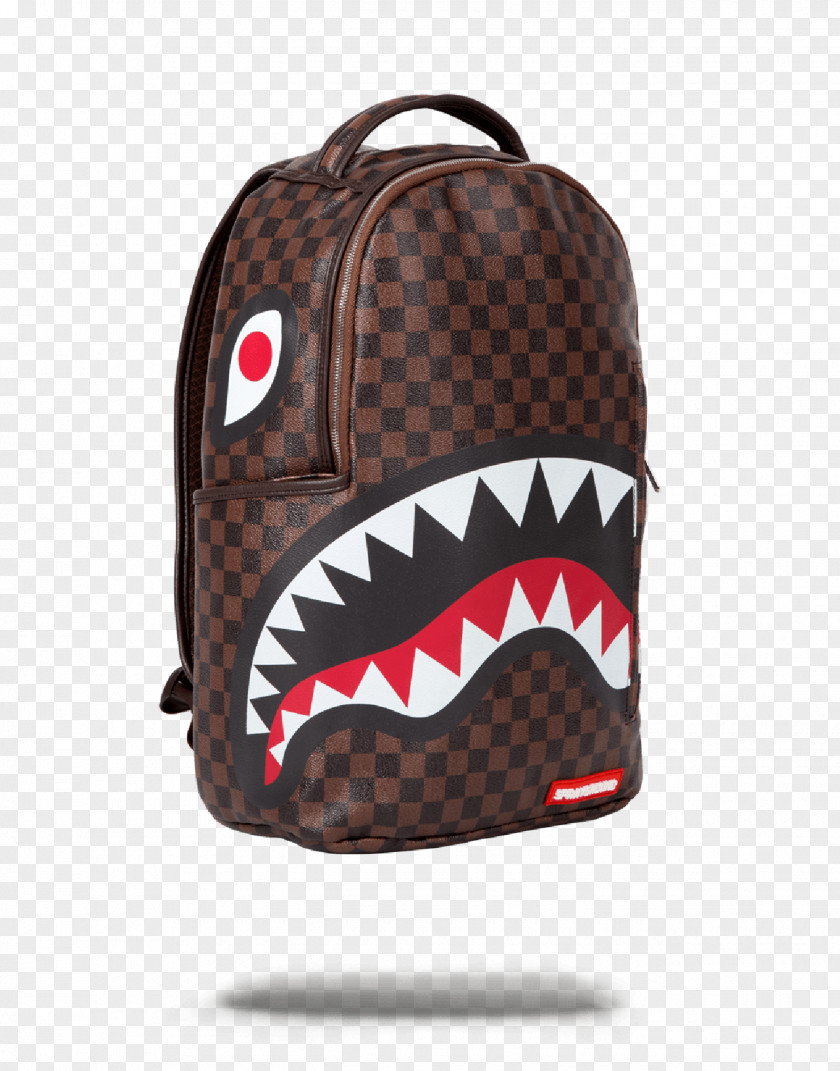 Backpack Sprayground Shark Bag Leather PNG