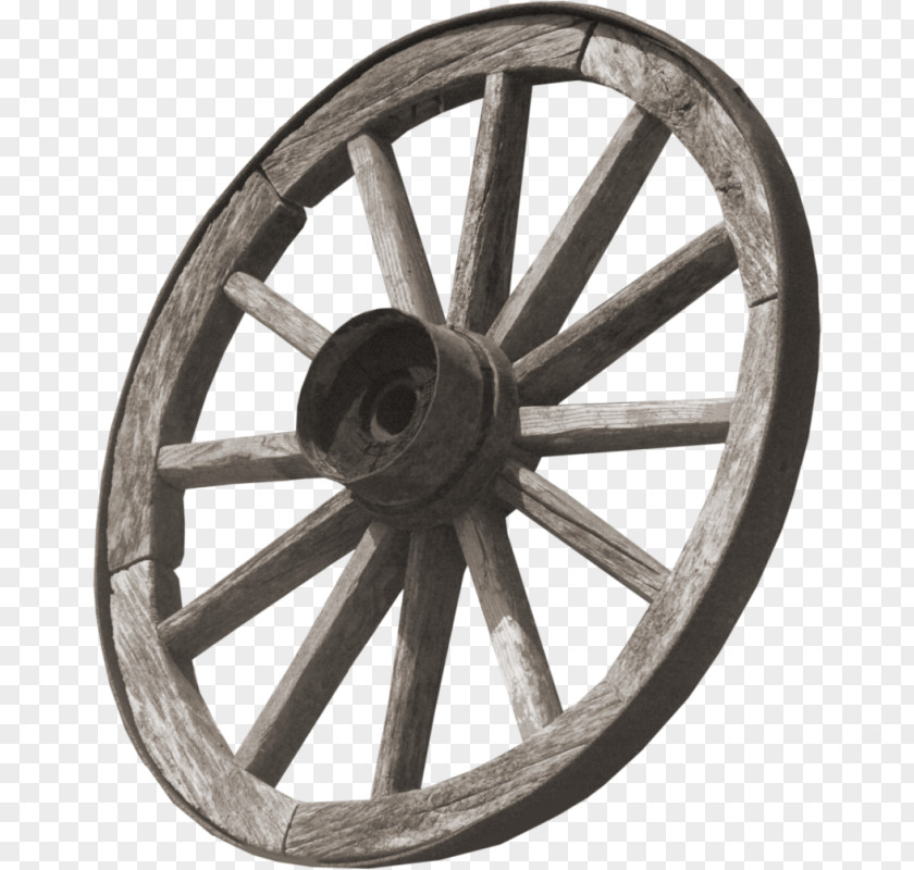 BOIS Alloy Wheel Cart PNG