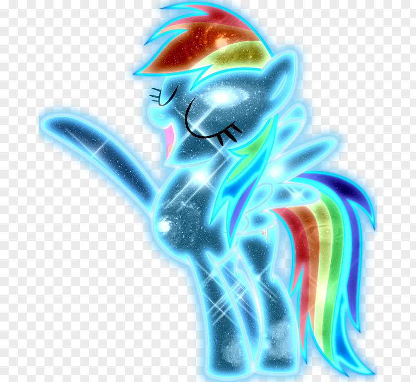 Cosmic Rainbow Vertebrate Horse Graphics Illustration Desktop Wallpaper PNG