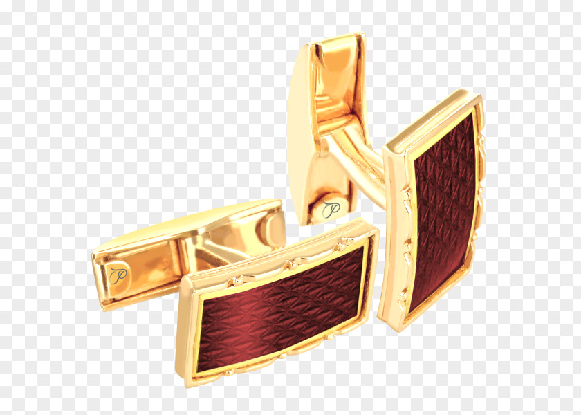 Gold Bangle Colored Brilliant Cufflink PNG