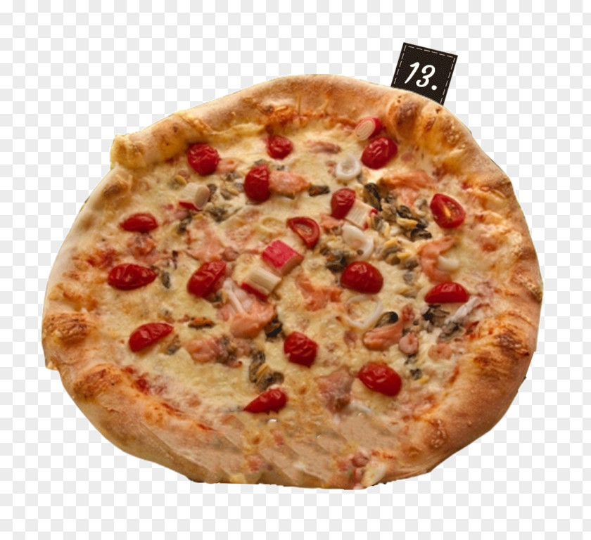 Pizza California-style Sicilian Focaccia Quiche PNG
