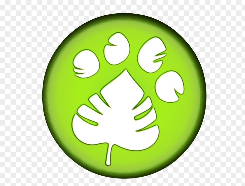 Smile Symbol Green Leaf Clip Art Icon Logo PNG