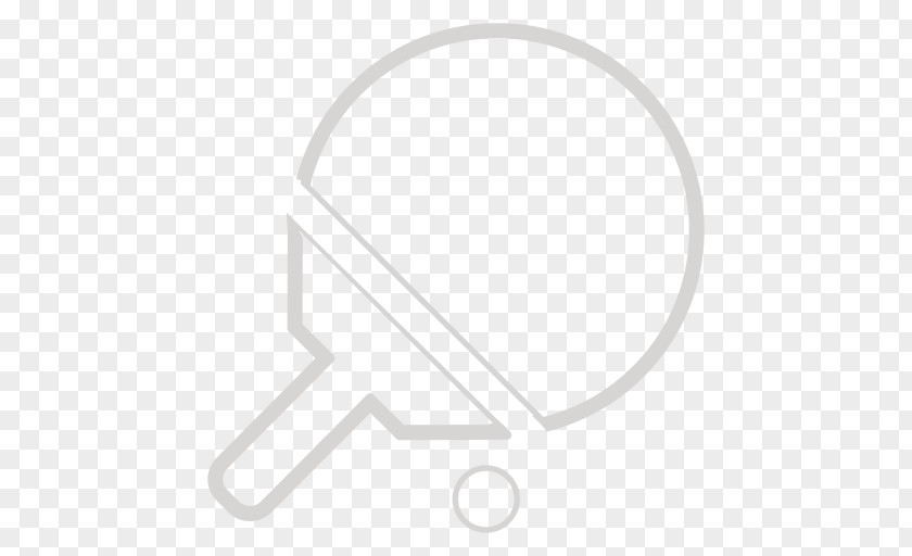 Table Tennis Circle Angle Material PNG