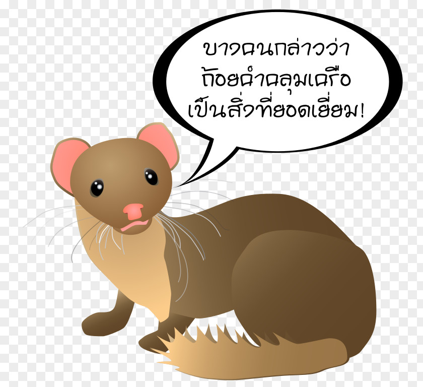 Word Weasels Weasel Mouse Phrase PNG