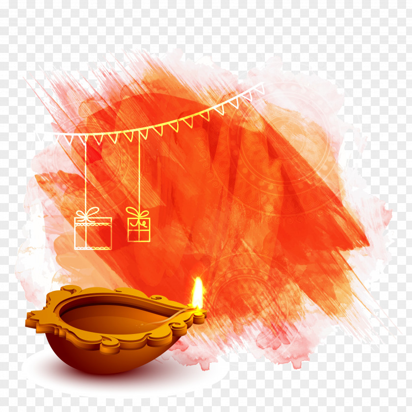Color Background Free Download Diwali Diya Wish Illustration PNG