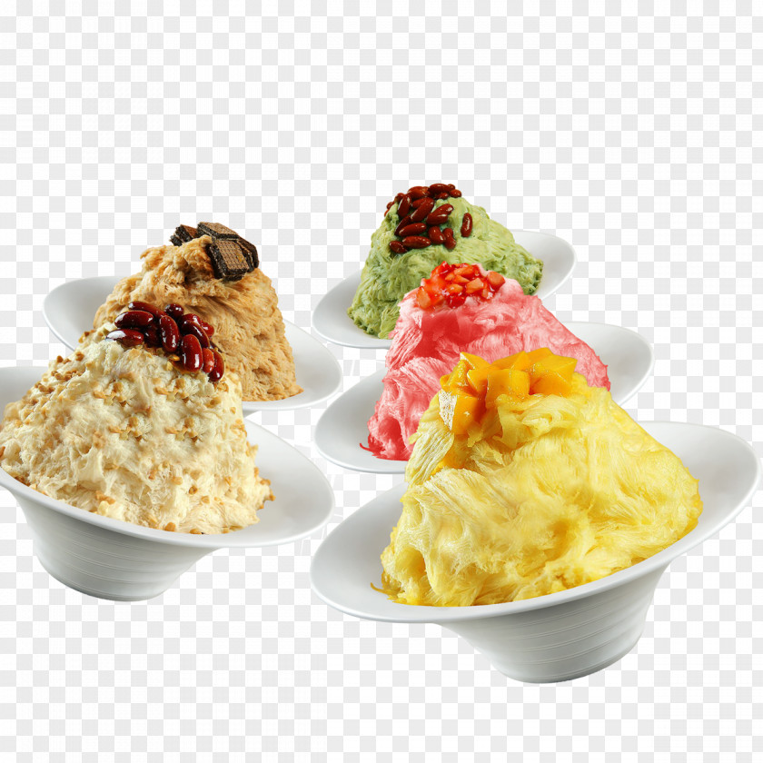 Ice Cream Smoothie Baobing Matcha Vegetarian Cuisine PNG