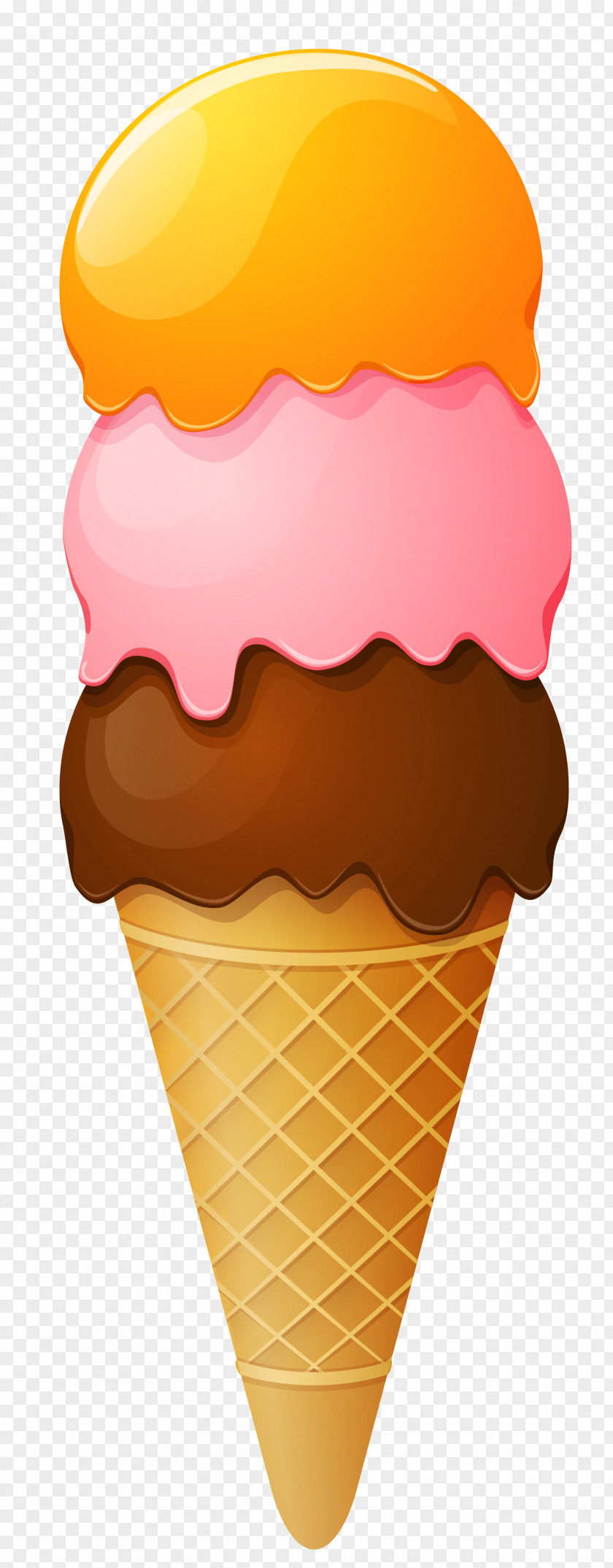 Transparent Ice Cream Cone Clipart Picture Sundae Clip Art PNG