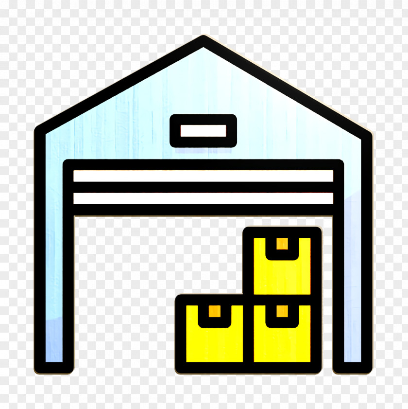 Warehouse Icon Logistic PNG