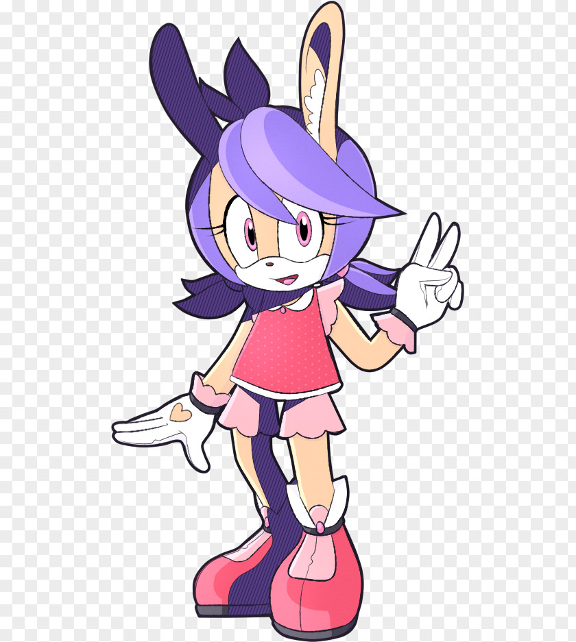 Cute Bunny Sonic Riders The Hedgehog Amy Rose & Sega All-Stars Racing PNG