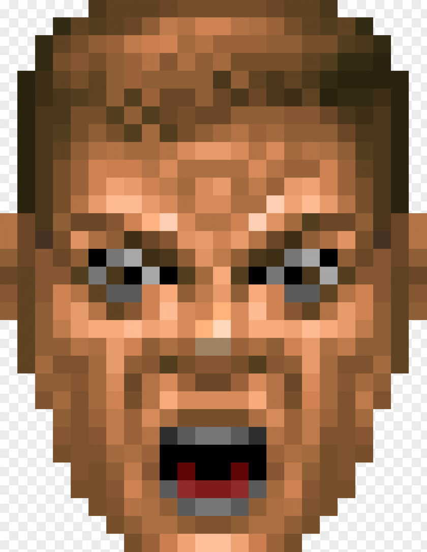 Face Pack Doom II DRL Doomguy PNG