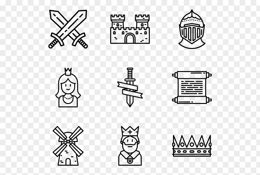 Middle Age Laundry Symbol Clip Art PNG