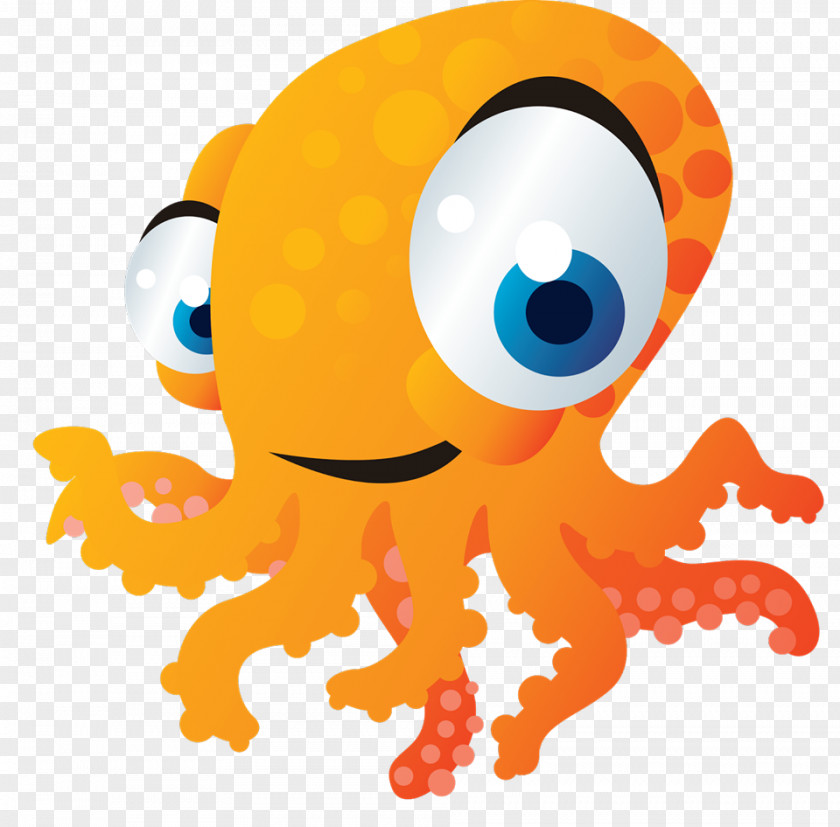 Octopus. Octopus Clip Art Illustration Sticker PNG
