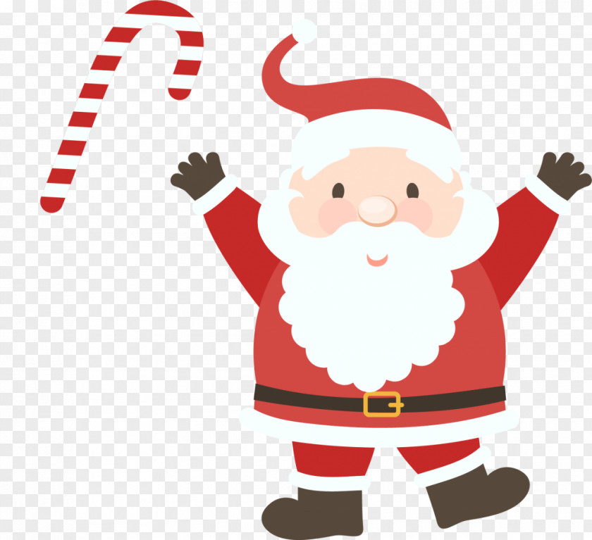 Santa Claus Rudolph Christmas Cartoon PNG