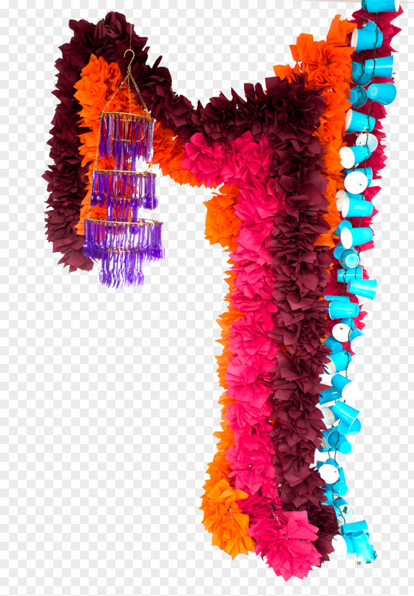 Snapdragon Feather Boa Pink M PNG