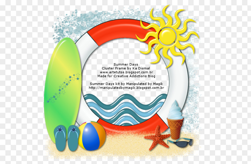 Summer Label Graphic Design Clip Art PNG