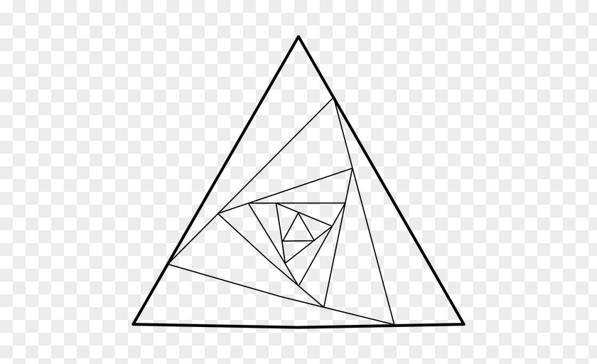Triangle Sacred Geometry Golden Ratio PNG