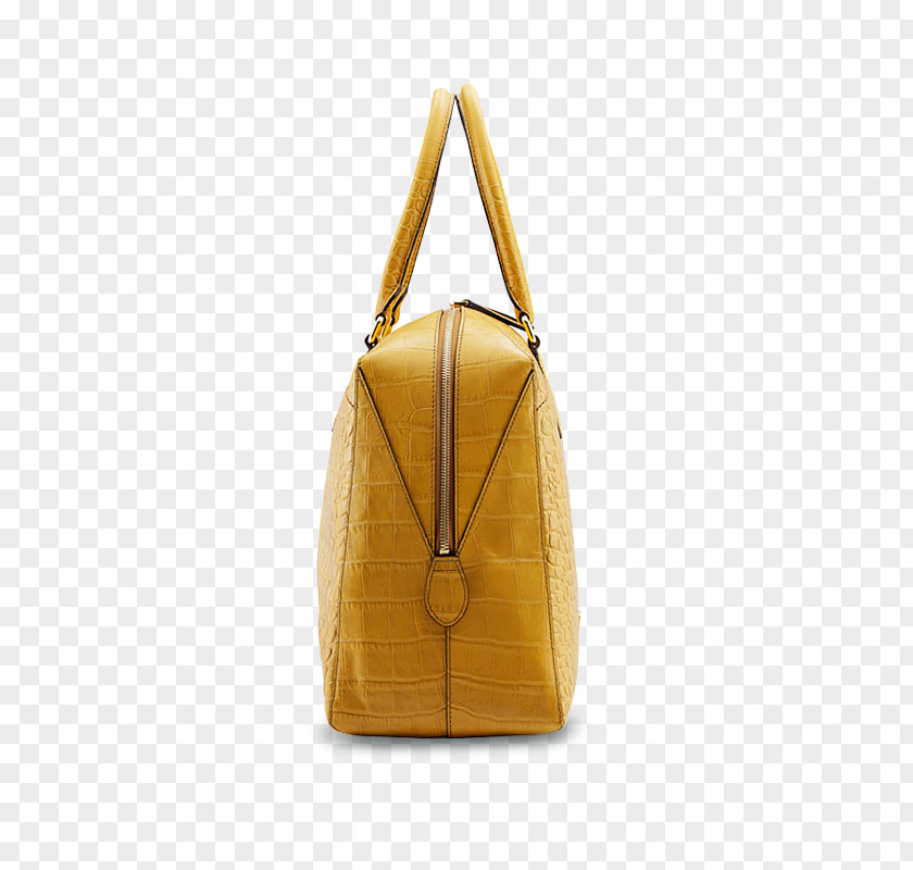 Women Bag Handbag Yellow Tan PNG