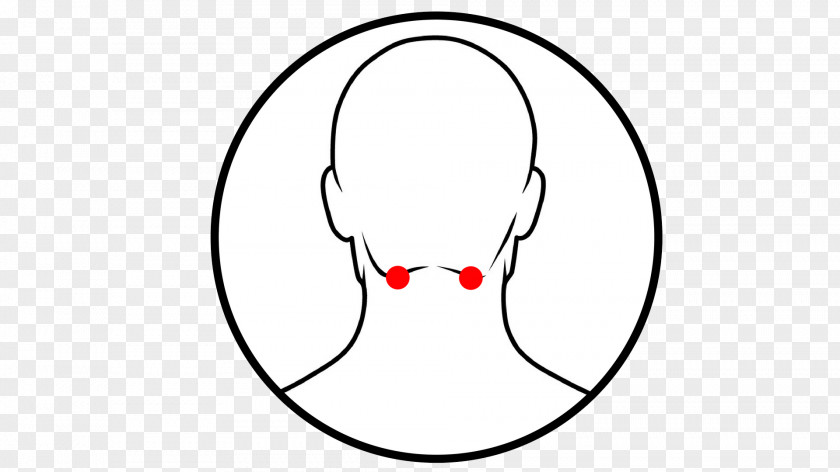 Acupoints Nose Circle White Headgear Clip Art PNG
