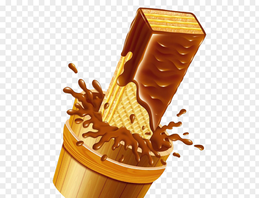 Chocolate Stick Ice Cream Bar Wafer Food PNG