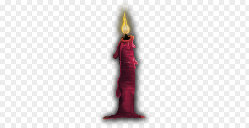 Burning Candles Red PNG
