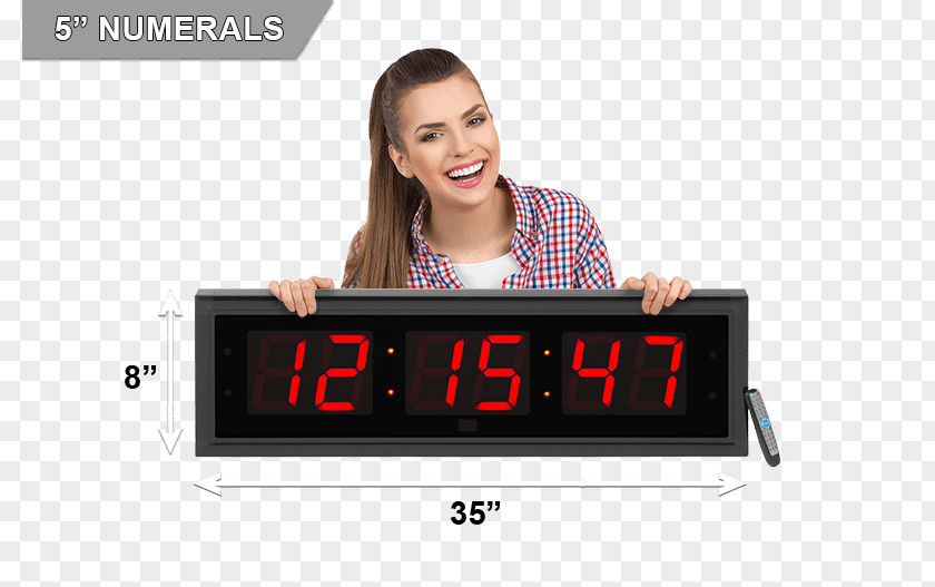 Clock Display Device Digital Alarm Clocks Timer PNG