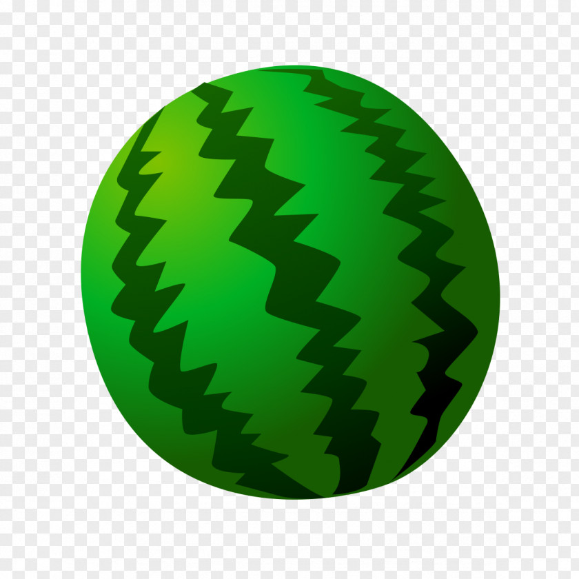 Green Cartoon Watermelon Computer File PNG