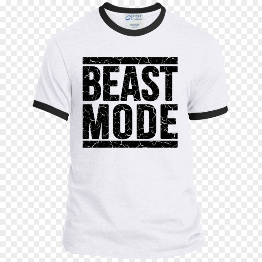 Beast Mode Ringer T-shirt Clothing Hoodie PNG