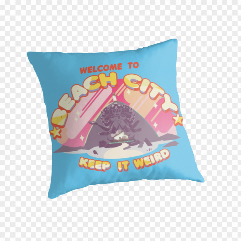 City Beach Cushion Throw Pillows μ's PNG