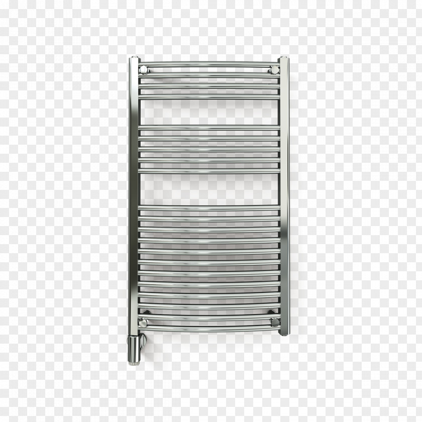 Heated Towel Rail Steel Chromium Google Chrome Ventilation PNG