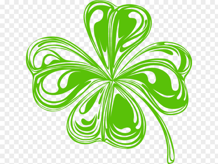 Shamrock Divider Cliparts Ireland Four-leaf Clover Saint Patricks Day Clip Art PNG