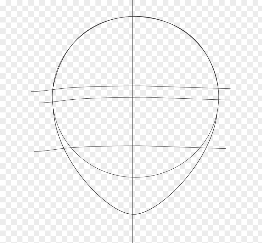Garis Circle White Point Angle Line Art PNG