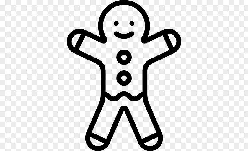Gingerbread Man Biscuit PNG