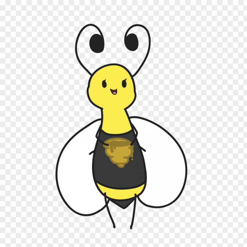 Molino Honey Bee Clip Art Cartoon Line PNG