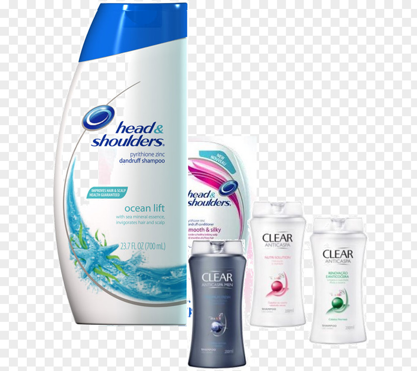 Shampoo Lotion Head & Shoulders Smooth Silky Dandruff PNG