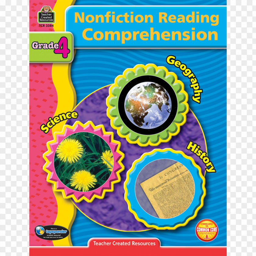 Teacher Nonfiction Reading Comprehension: Science, Grade 3 4 Grades 2-3 Second PNG