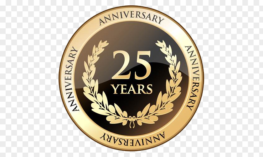 25 Anniversary Birthday IStock Clip Art PNG