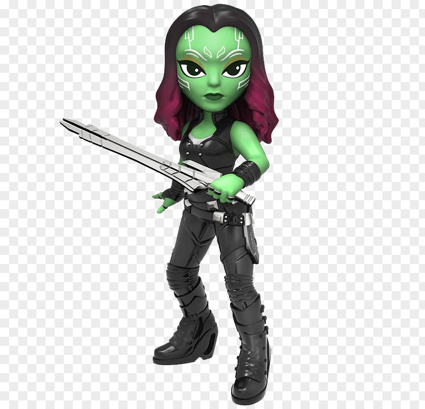 Gamora Guardians Of The Galaxy Vol. 2 Rock Candy Vinyl Figure Star-Lord Mantis Funko Toy PNG