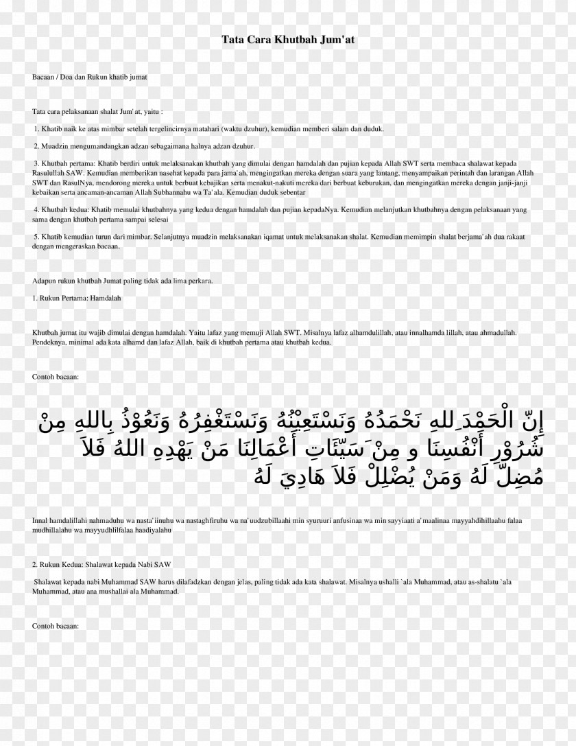 Khutbah Jumu'ah Sermon Minbar Document PNG