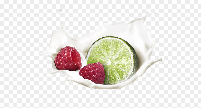 Milk Fruit Soured Strawberry Lemon PNG