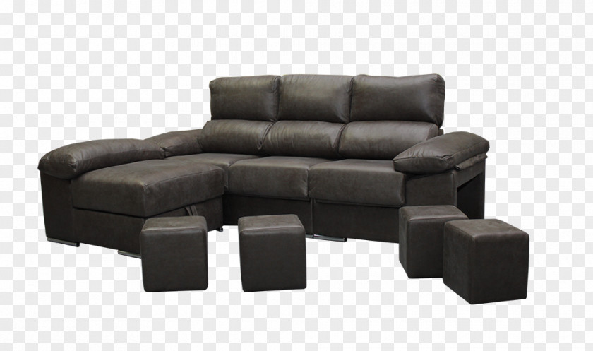 Modern Sofa Chaise Longue Tuffet Couch Recliner Comfort PNG