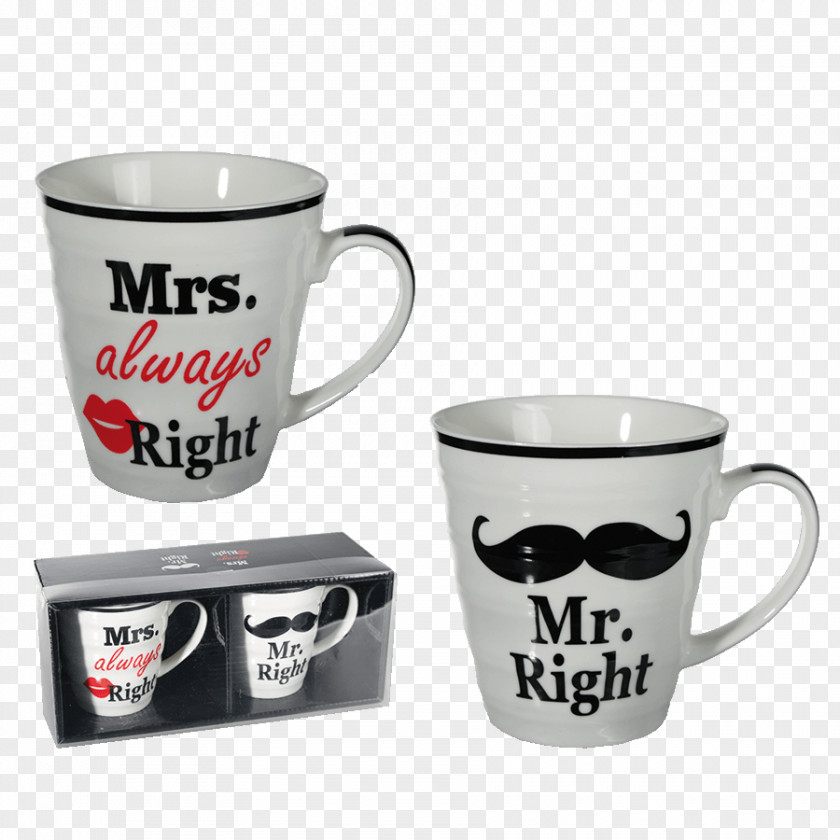 Mr Right Mug Porcelain Kop Gift Mrs. PNG