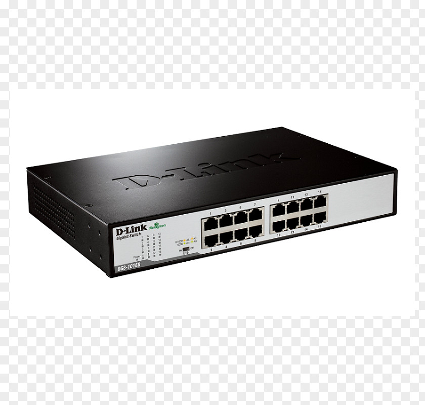 Network Switch Gigabit Ethernet D-Link DGS-1024D Port PNG