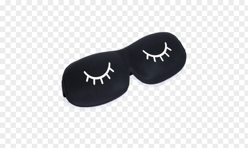 Sleep Mask Goggles Blindfold Eyelash Extensions PNG
