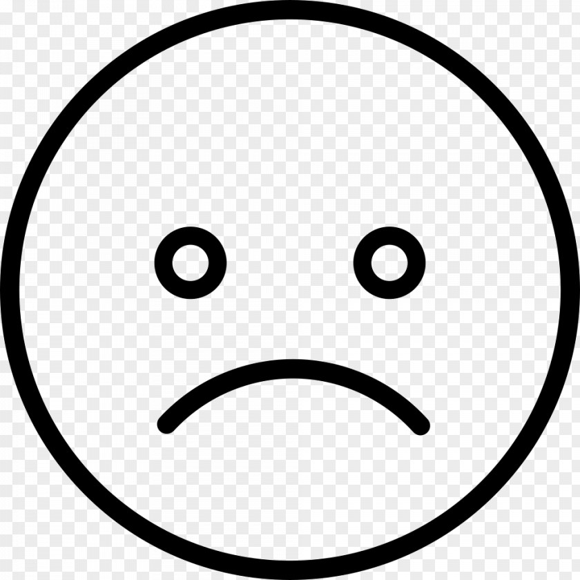 Smiley Emoticon Sadness Clip Art Image PNG