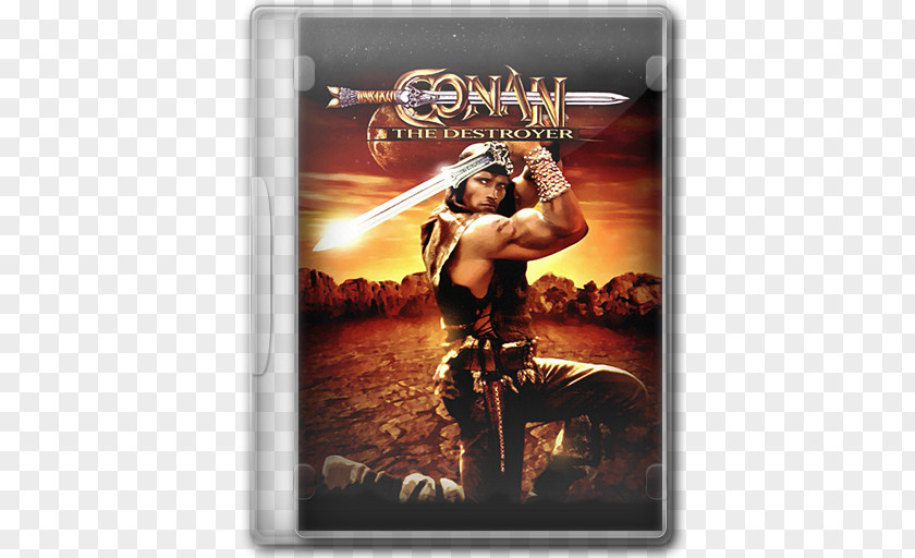 Conan The Destroyer Barbarian Adventure Film Poster PNG