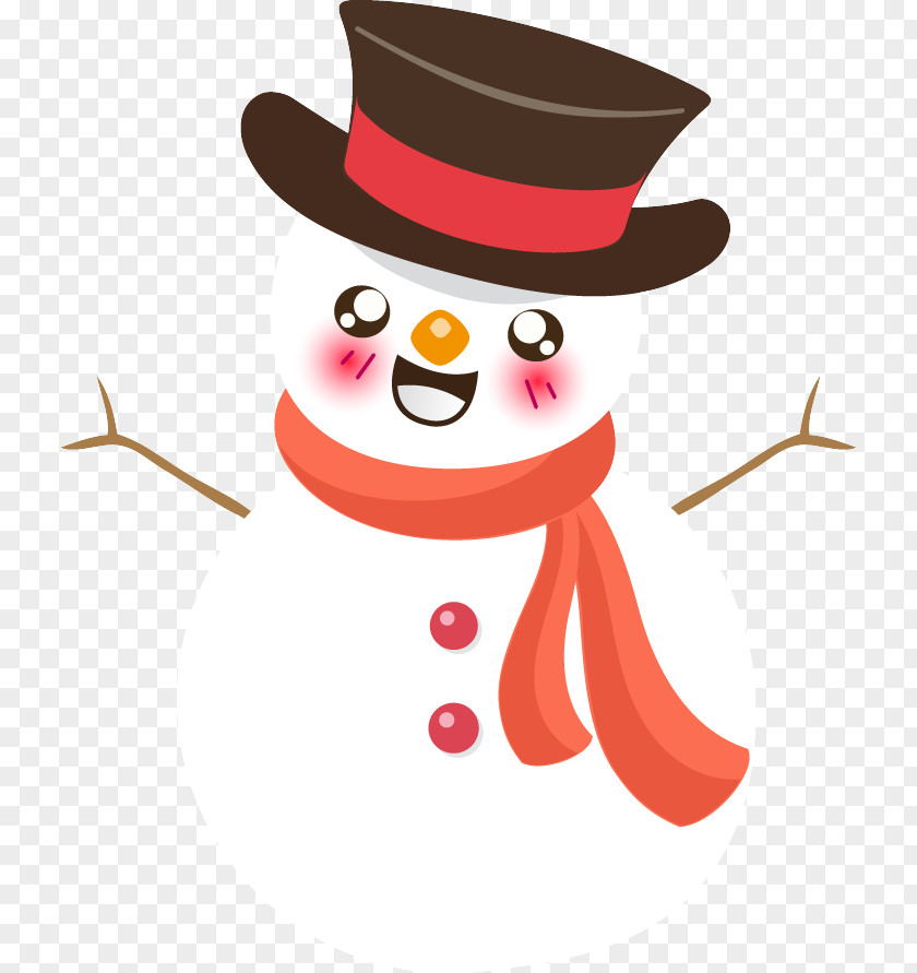 Costume Hat Broom Snowman PNG